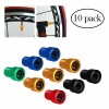 Unbranded 10 Pack Presta to Schrader Valve Stem Adapter Converter