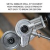 Metal Nibbler Drill Attachment Electric Shears Sheet Cutter Tool Adapter