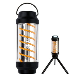 【Comfort in the Flicker of Light】 One Second LED Lantern, Dimmable, 3-Way, Emergency Preparedness, Flashlight Function, IPX6 Rated Lifeproof, Compact, Lightweight, USB Rechargeable, Camping Lantern
