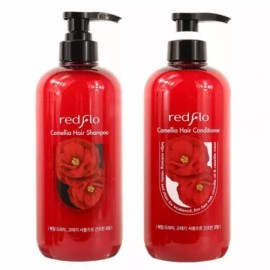통영동백함유 탱탱있게 영양수분공급 샴푸1 컨디셔너1 Tongyeong Camellia Shampoo 1 & Conditioner 1 for Nourishing and Moisturizing