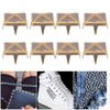 Pack of 100 Pyramid Rivets Pyramid Punk Rivets Square Rivets