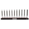11 Piece 1/4" Drive Advanced Hex Bit Socket Set -