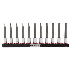 11 Piece 1/4" Drive Advanced Hex Bit Socket Set - SAE