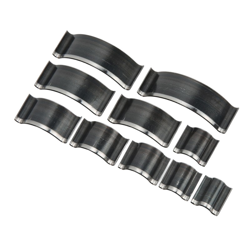 10pcs Leather Punch Incisive Thick Shallow Circle Shape High Carbon