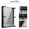 3D Pin Art Toy, Large Size 6” X 8”Unique Metal