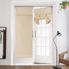 Ygann French Door Curtains, Privacy Screen, Blackout for Glass Doors,