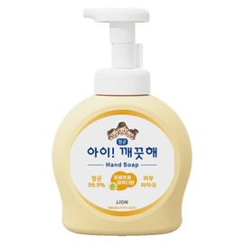 Eye Clean Antibacterial Foam Hand Soap Purely Fluffy Powder Scent, 490ml, 1 Piece / 아이깨끗해 항균 폼 핸드솝 순 보송보송 파우더향, 490ml, 1개