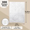 Juvale Disposable Mop Pads - Hard Floor Dust Mop -