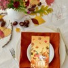 100 Pcs Fall Paper Napkins Disposable Autumn Maple Leaf Pumpkin