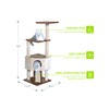 Go Pet Club F708 46" Kitten Tree,Beige