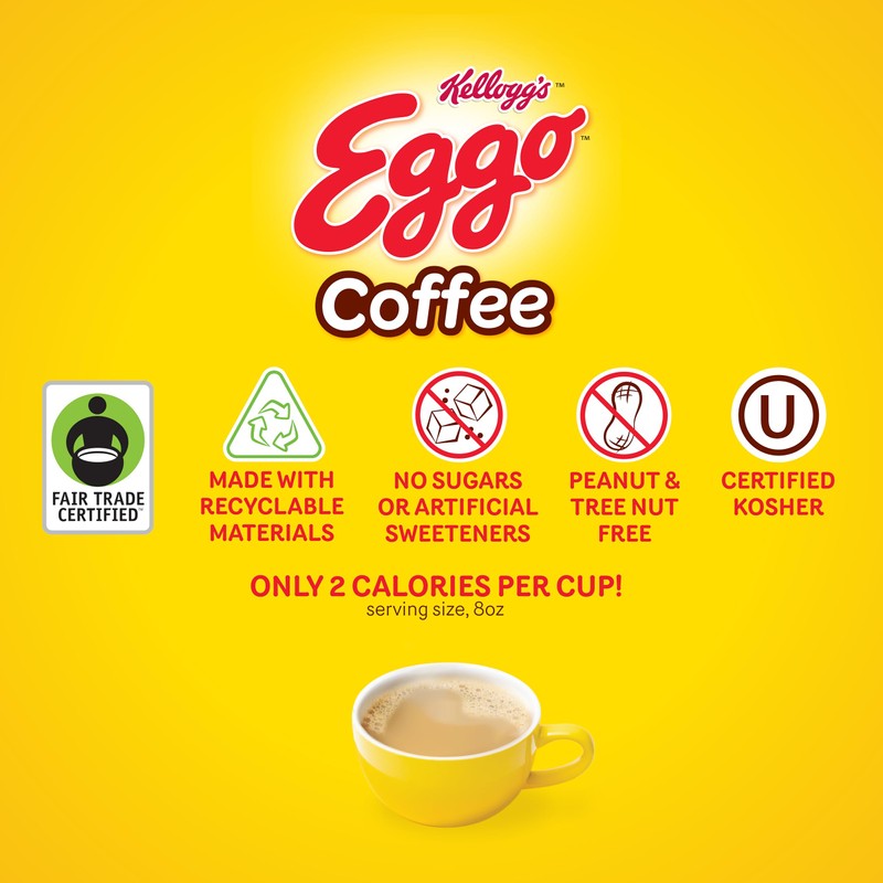 Eggo Beverages Vanilla Waffle Flavored Coffee Pods for Keurig K