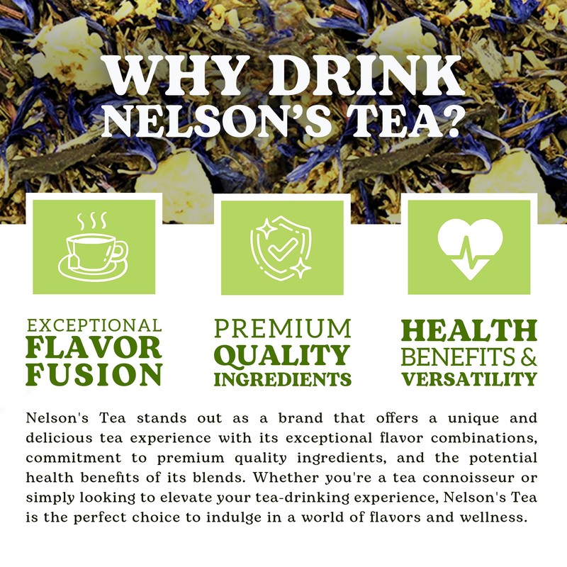 Nelson's Tea Bourbon Ginger Pear - Cut & Sifted Ginger