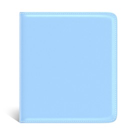 Nipichsha Womens Wallet, Small Slim RFID Credit Card Holder Wallet for Women, Leather Compact Bifold Purse with Zipper Coin Pocket, Cute Ladies Purse with ID Window, Blue