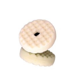 3M Perfect-It Foam Compounding Pad, 33284, 6 in, 1 Pad, White, Refind Sand Scratches, Slow-Speed Polishing for Automotive
