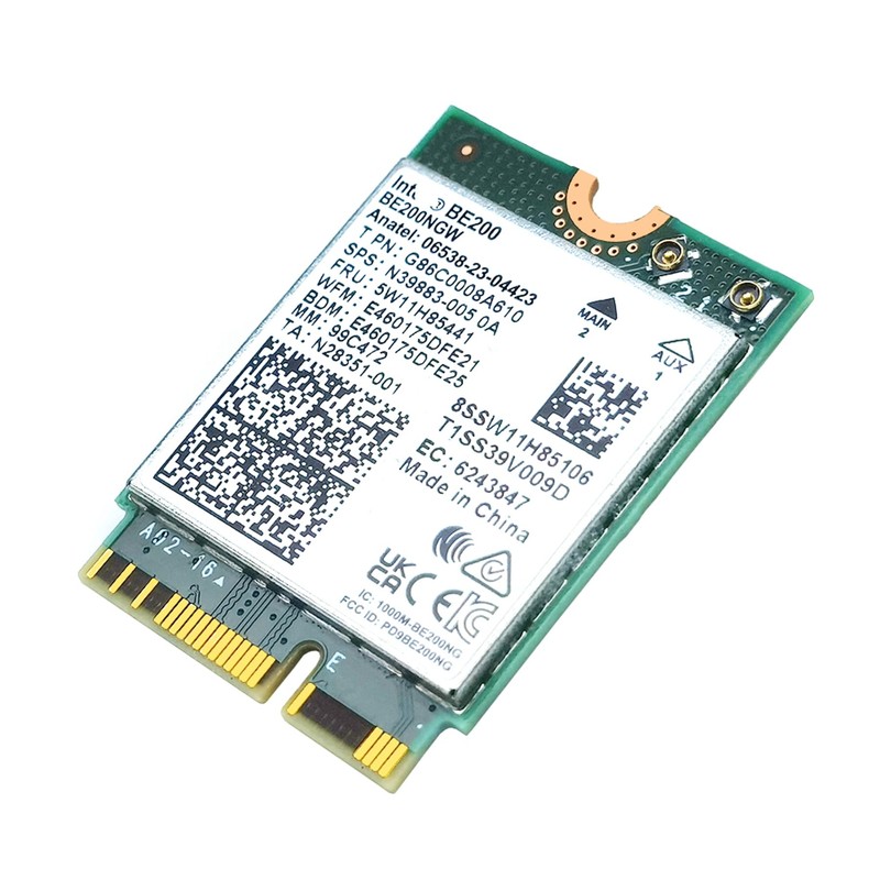 DIGISHUO WiFi 7 BE200 BE200NGW M.2 WiFi Card | BT5.4