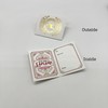 Mini Lapland (White with Gold effect) Passport and Mini Suitcase