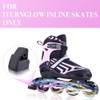 ITurnGlow Kids Boys Adjustable Girls Inline Skates Brake Stopper,Replacement Rollerblade