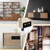 2 Sets : 2 Cabinet Magnetic Touch Latch 4 Pivot