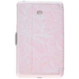 Speck Stylefolio Vegan Leather Case Cover Folio Stand for Verizon Ellipsis 8 - Fresh Floral Pink - in Retail Package