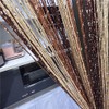 ave split Decorative Door String Curtain Wall Panel Fringe Window