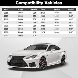 2PCS Front Lower Control Arm Bushing Bracket Compatible With Lexus GS-F GS F 2016-2020 Compatible With Lexus RC -F RC F 2015-2024 Suspension Mount L&R Replaces 48075-24010 48076-24010