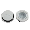 sourcing map GLW-M25 Nylon Male Thread Cable Gland End Cap