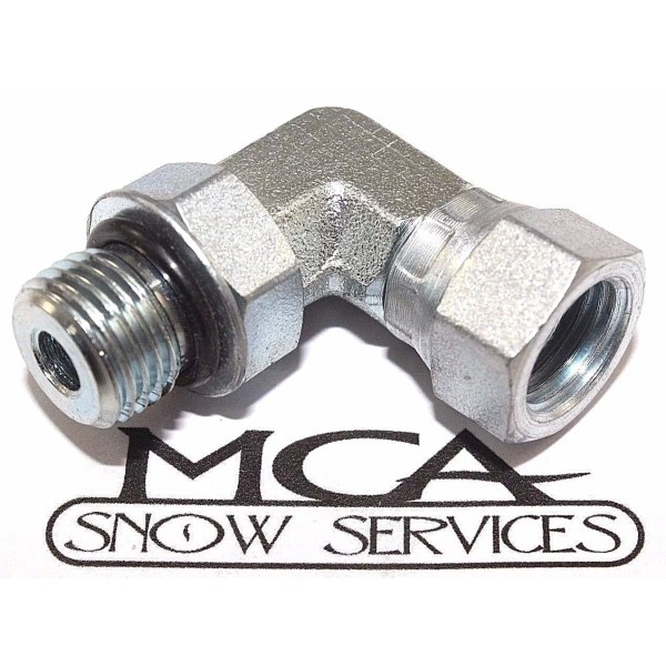 Unbranded BOSS SNOW PLOW HYDRAULIC FITTING HYD01620