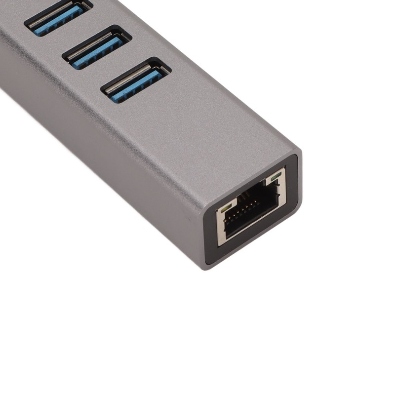 USB C Hub USB C to RJ45 Adapter 5Gbps Plug