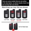 ontto Carbon Texture Key Case Fit for Toyota Avalon Tacoma