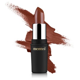 Mented Cosmetics Nude Lipstick for Women, Semi-Matte Long-Lasting Lip Stick, Moisturizing Vegan, Paraben & Cruelty-Free, Enhances All Complexions, Perfect for Everyday Makeup, Foxy Brown