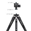 ARTCISE Mini Inverted Free Head CNC Ball Tripod Head, 8.8