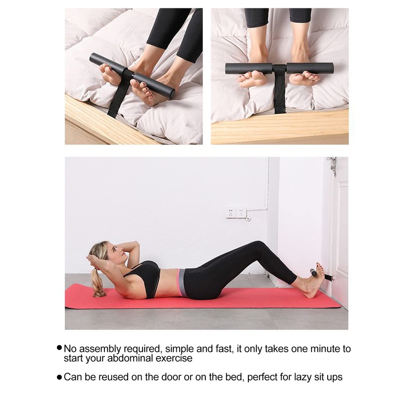 Nordic Hamstring Curl Strap, Adjustable Nordic Curl Strap Holds 350