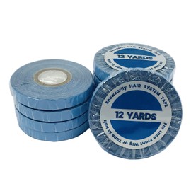 ShowJarlly Double-sided Tape, 1 Roll of Blue Packing Tape With Lace edges blue