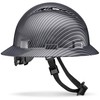 Acerpal Full Brim Vented Grey Silver Classic Carbon Fiber Design