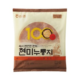 product image [NongHyup] Nurungji Brown Rice Chips, Product of Korea, All Natural, Traditional Scorched Rice Crackers, 농협 밥심 현미 누룽지, 100% 한국산 (150g/5.29 oz Bag)