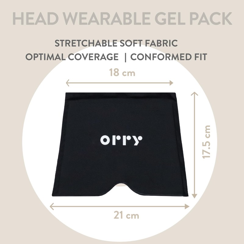 ORRY Head Mask - Wearable Gel Pack - Heat &