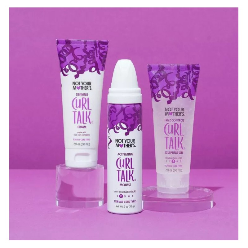 Not Your Mothers Curl Talk 3 Piece Mini Styling Set