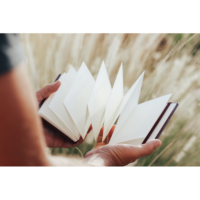 ETCHR 4x6 アコーディオン水彩スケッチブック - ホットプレス水彩紙 - 水彩ガッシュミックスメディアまたはスケッチ用 - 100%コットン水彩紙ジャーナル -