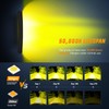 Nilight 33 Inch LED Light Bar 256 LED Chips Yellow
