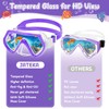 JATEKA Swimming Goggles Set for Children 4-12 Years Purple