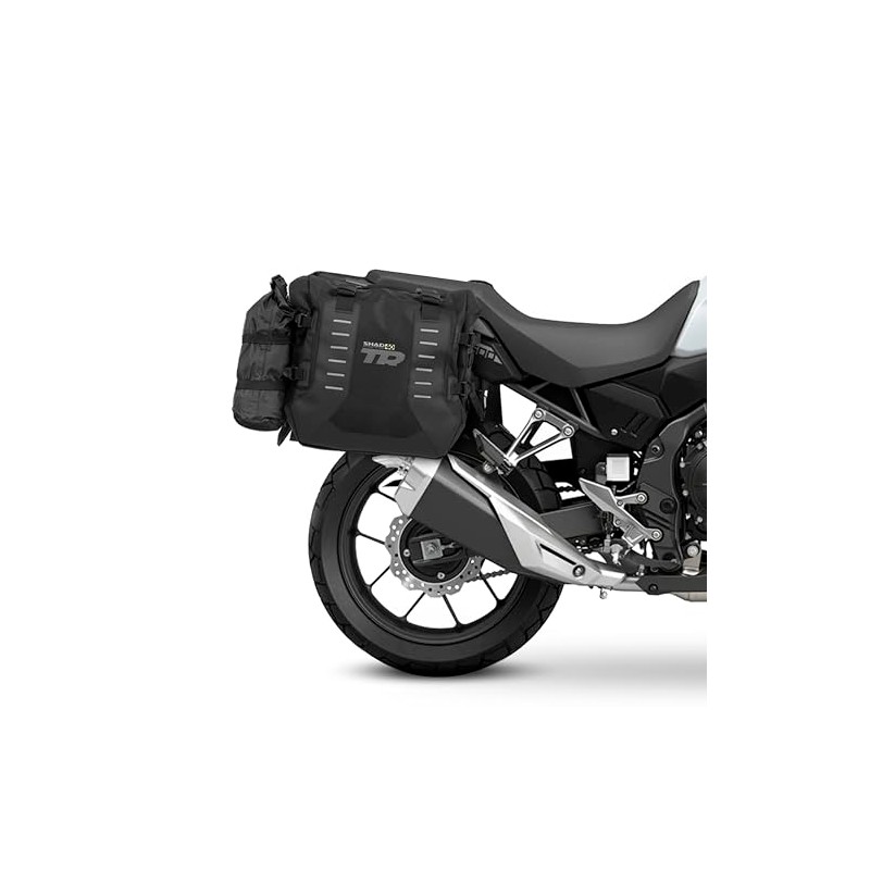 SHAD Exhaust Pipe Adaptor for Honda NX500 / CB500X, Black