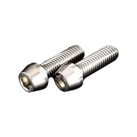 G Craft 38078 Tapered Bolts, M6 x 25 mm (P1.0), Stainless Steel, Set of 2