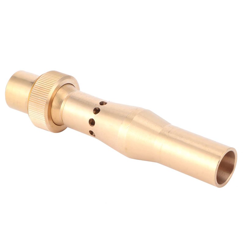 Female Thread Fountain Nozzle Brass Multihole Bubbling Sprinkler for Garden
