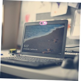 jojofuny 3pcs Adorable Cat Webcam Cover Set Slide Camera Protectors for Laptop Tablet Computer Easy to Install Peeping Design for Privacy