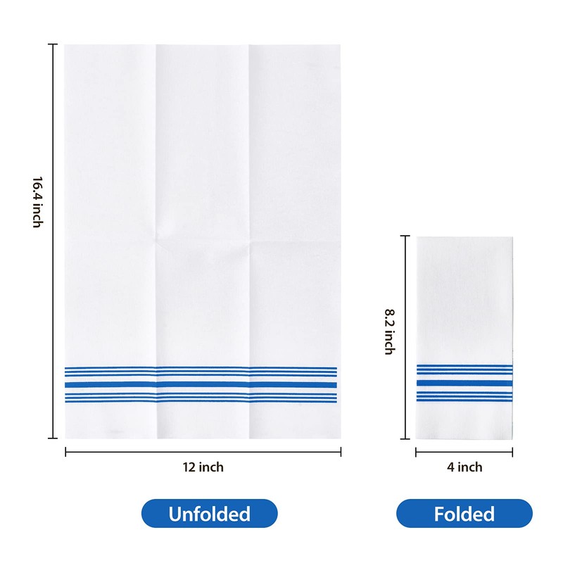 Vplus 150 PACK Guest Towels Disposable Bathroom, Decorative Bathroom Napkins,
