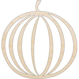 Pumpkin - Laser Cut Out Unfinished Wood Craft Shape FAL129 28" / 1/8" thick
