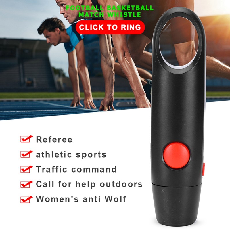 Electronic Whistle 3 Gears Adjustable Training Electronic Whistle for Sports