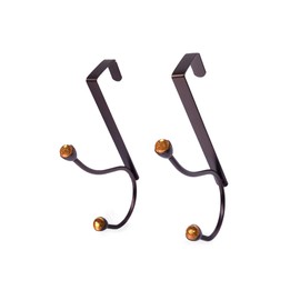 Elegant Home Fashions Door Hooks, Amber