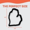 Michigan State Cookie Cutter with Easy to Push Design (4