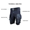 YONSUB Diving Tech Shorts with Pockets High Waist Keep Warm